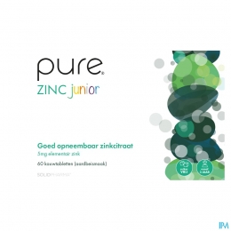 PureZincJunior60Kauwtabletten