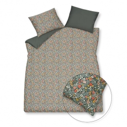 DekbedovertrekPure65Multi140x200220cmGroenRoodGeelGoud