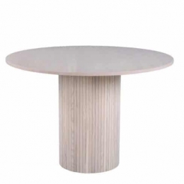 RebellenclubPokkaEetkamertafel-110cm-LichtEiken