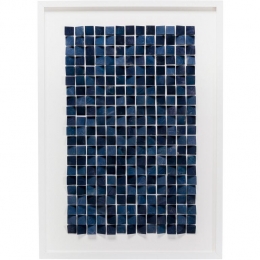 KareDesignOrigamiSchilderij-blauw-74x104cm