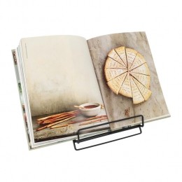 QUVIOBoekenstandaard-20x20x21cm-Metaal-Zwart