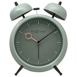 NeXtime-TafelWekker15x18x7cm-Stil-lichtfunctie-nee-Metaal
