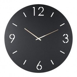 SpinderDesignTimeKlok-Zwart