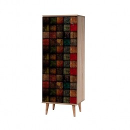GigaMeubel-SchoenenkastRechthoek-Multikleur-50x38x135cm