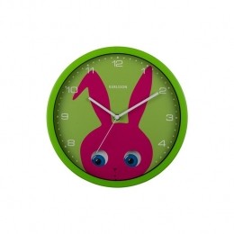 Karlsson-WallClockPeekabooLadybug