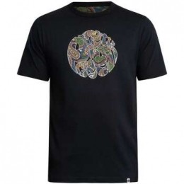 T-shirtKorteMouwPrettyGreenHuisPaisley-logoT-shirt