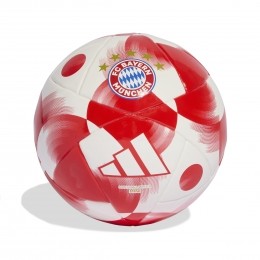 adidasBayernMnchenMiniVoetbalMaat12025-2026WitRoodGoud