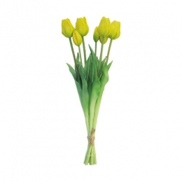 ClassicTulipTulpDuchesse7stgeel47cmkunstbloem-Buitengewoondeboet