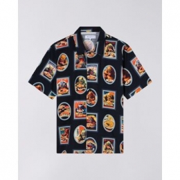 OverhemdLangeMouwEdwinI0349700867HARAHACHI-MULTICOLOR