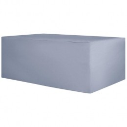 Beliani-CHUVA-Regenhoes-Grijs-255cm-PVC