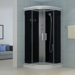 SaniclearEconocompletedouchecabinekwartrond90x90x215cm