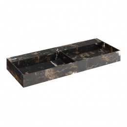 SaniclearPortoroGoldmarmerwastafel120x46cmzonderkraangat