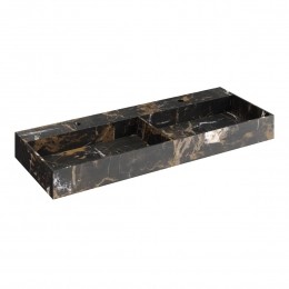SaniclearPortoroGoldmarmerwastafel120x46cmmet2kraangaten