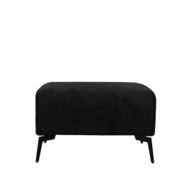 Bronx71ScandinavischehockerVegasbouclzwart
