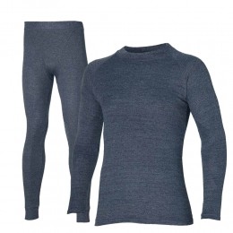 HeatkeeperThermosetHerenComfort-ThermoshirtThermoLegging-AntracietMelange-L