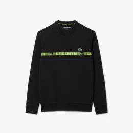 SweaterLacosteBRANDEDSTRIPETENNISSWEATSHIRT