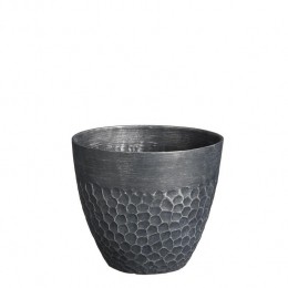 MicaDecorationsBravoBloempot-H26x305cm-Zwart