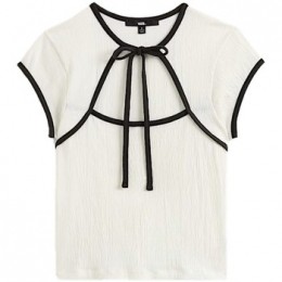 T-shirtKorteMouwVansKARITIENECKTOPCLAS