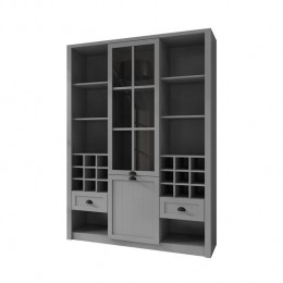 Meubella-BuffetkastParello9-Grijs-140cm