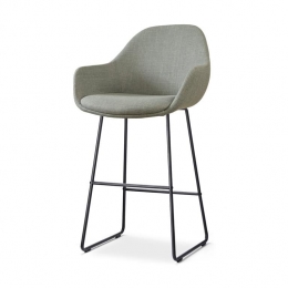 NolonNino-MaeBarkrukGroen-metArmleuning-Zwart-75cm