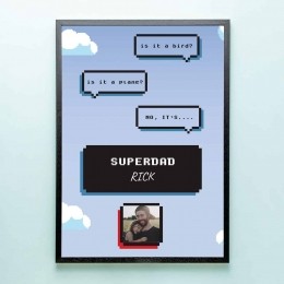 GepersonaliseerdeposterSuperdadA2formaat