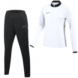 NikeAcademy25Trainingspak14-ZipDamesWitZwartGrijs