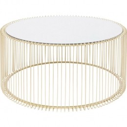 KareDesignWireSalontafeluno80cmgoud