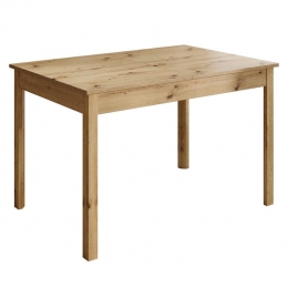Meubella-EetkamertafelSteve-Eiken-160cm-Uitschuifbaar