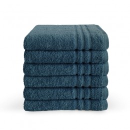 ByrklundHanddoek50x100cm500gramDonkerblauw-6stuks