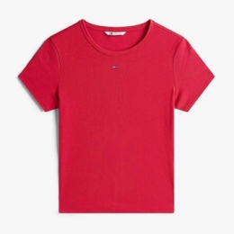 T-shirtTommyJeansTJWSLIMESSENTIALRIBS