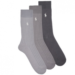 HighsocksPoloRalphLaurenEGYPTIAN3PKCREWSOCK3PACK