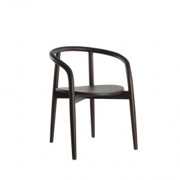 LightlivingEetkamerstoel59x53x74cmPALCAhoutdonkerbruin
