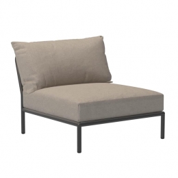 HoueLevel2fauteuilframedonkergrijsstofashheritage