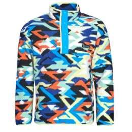 FleeceJackColumbiaHELVETIAIIPRINTEDHALFSNAPFLEECE