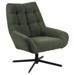 DraaifauteuilVrijhoeve-Groen-Textiel