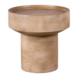 LewisLoftBijzettafelLuus-Rond-FSCmangohout-50-Bruin