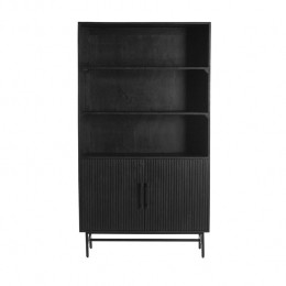 LightLivingLightlivingKast100x40x180cmDUBAKUhoutmatzwart