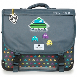 SchooltasPolFoxCARTABLESPACEINVADER38CM