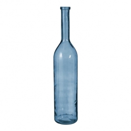 MicaDecorationsRiojaGlazenFles-H100x21cm-Lichtblauw