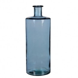 MicaDecorationsGuanGlazenFles-H40x15cm-Blauw