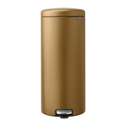 BrabantiaNewIconPedaalemmer30L-WarmBrass