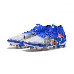 PUMAFuture8UltimateForeverGrasVoetbalschoenenFGWitBlauwOranje