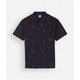 PoloShirtKorteMouwOxbowPolometkortemouwenenalloverprintPALMS