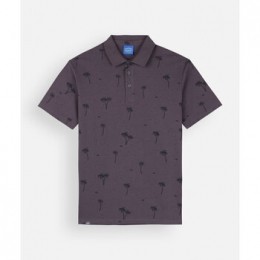 PoloShirtKorteMouwOxbowPolometkortemouwenenalloverprintPALMS