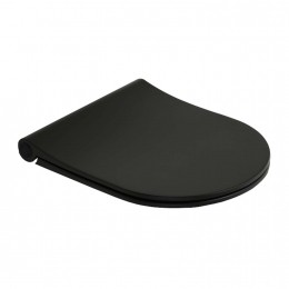 ClosetzittingPliegerKansasbyPressalitSlimCompactmetLift-offenSoftcloseMatZwart