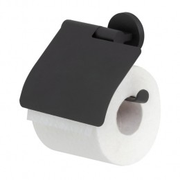 TigerNoonToiletrolhoudermetKlep-Zwart