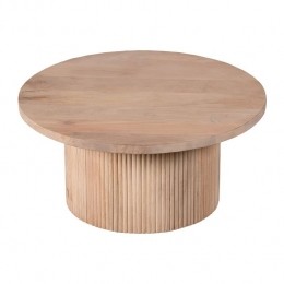 LewisLoftSalontafelLaila-FSCMangohout-Rond70cm-Naturel