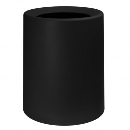 QUVIOPrullenbakplasticmetbinnenemmer-12L-Zwart