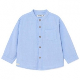 OverhemdLangeMouwMayoral1114CamisaCeleste