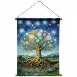 SchilderijenSignesGrimaltOprolbaarCanvasVanDeLevensboom